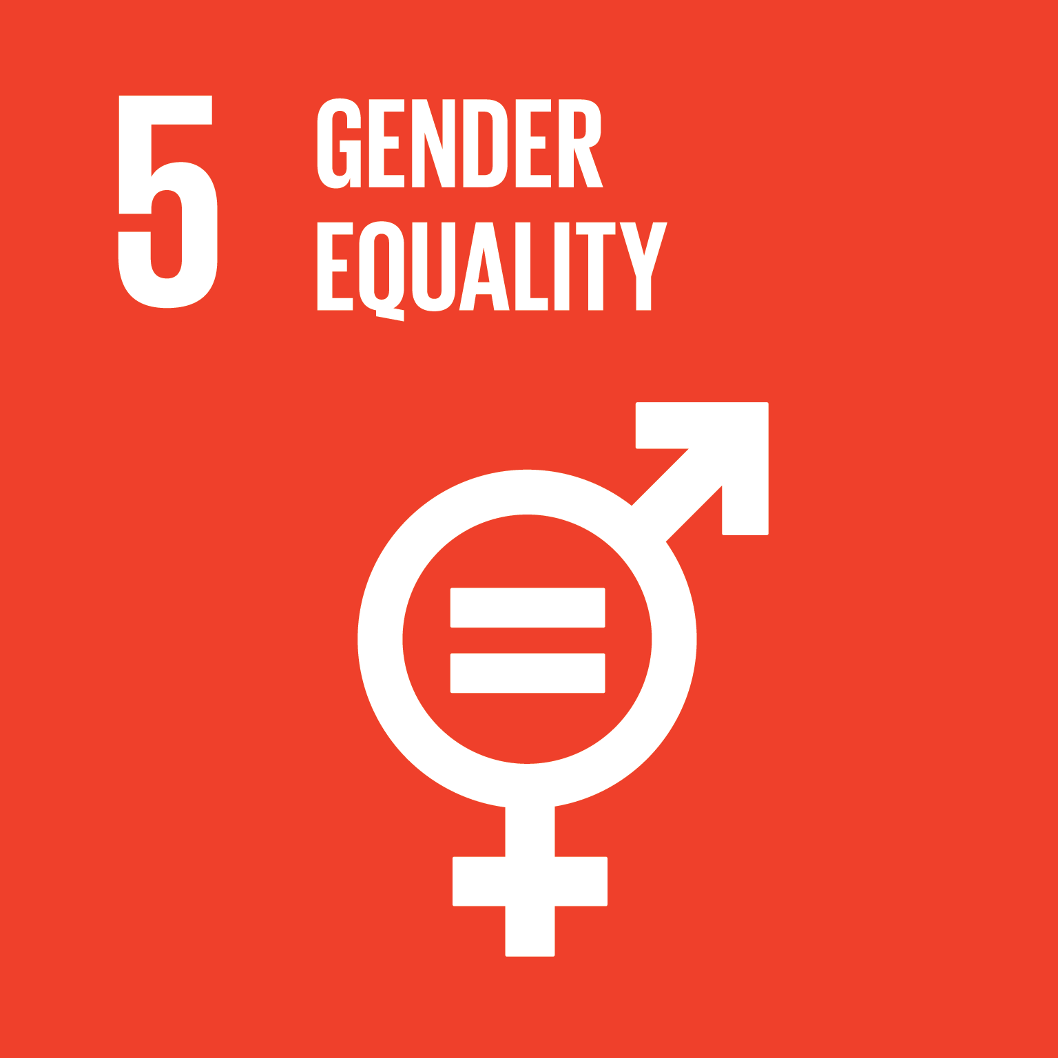 icon for Goal 5 - Achieve gender equality and empower all women and girls