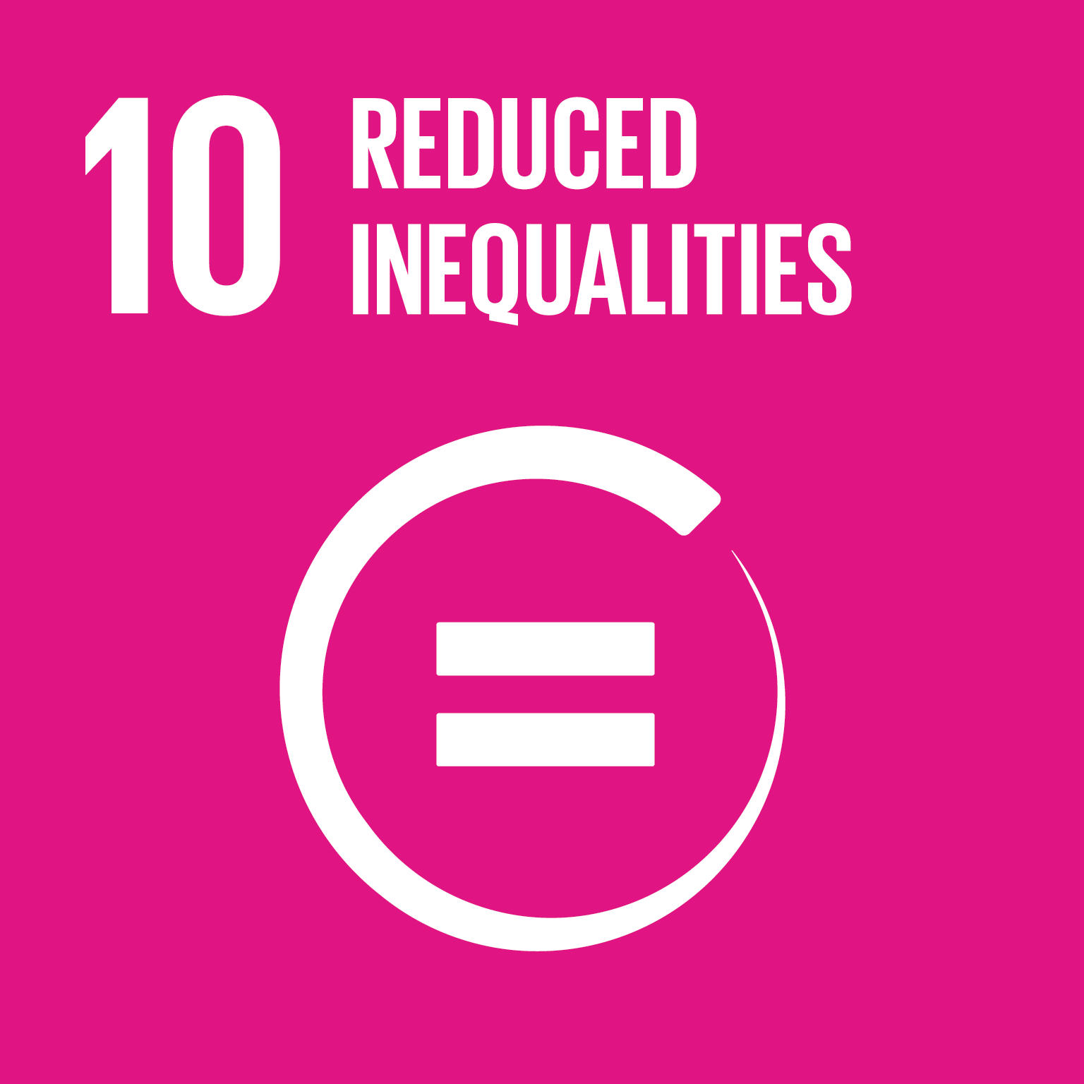 icon for Goal 10 - Reduce inequality within and among countries