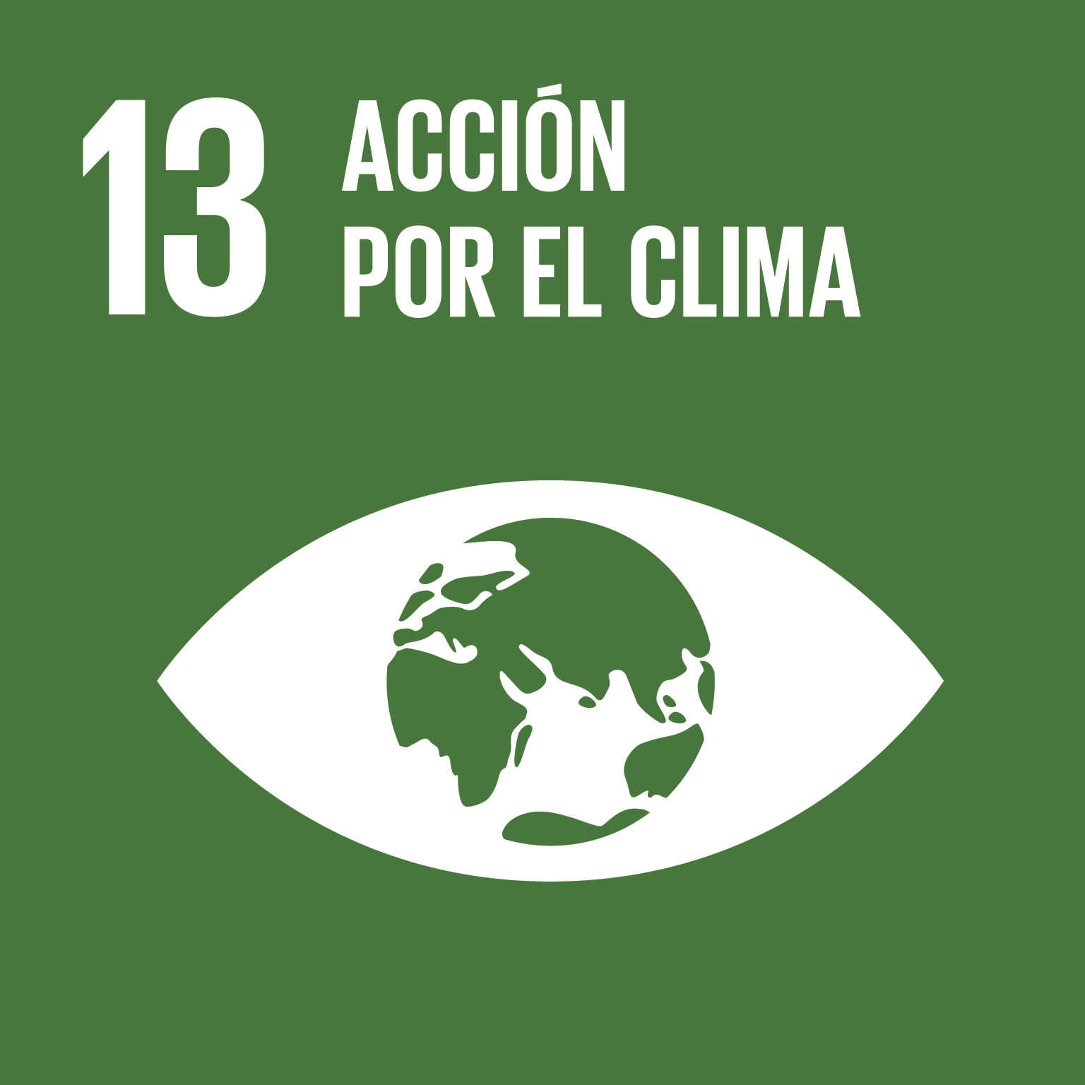 icon for Goal 13 - Take urgent action to combat climate change and its impacts.